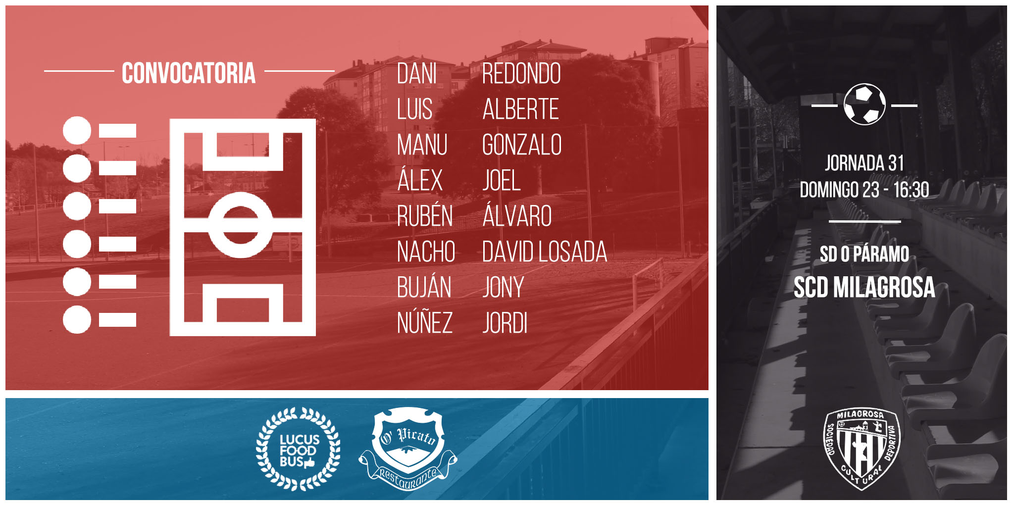 CONVOCATORIA J31 MAS