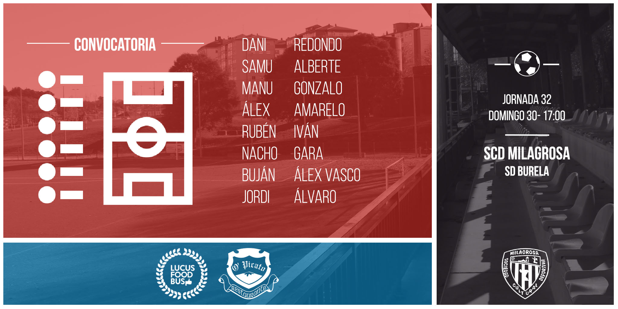 CONVOCATORIA J32 MAS