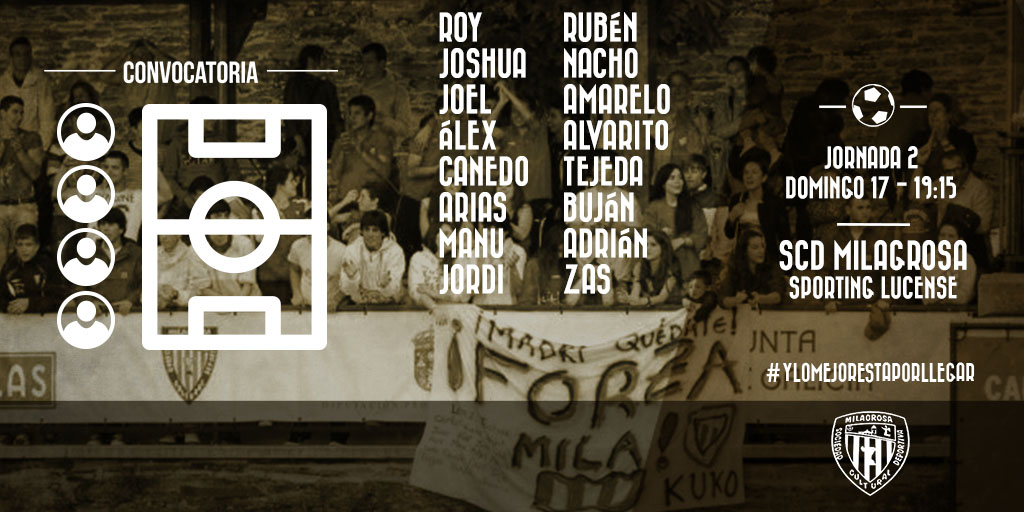 CONVOCATORIA J2