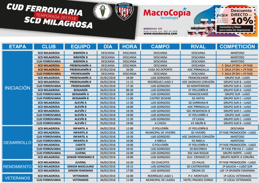 horarios 3 y 4